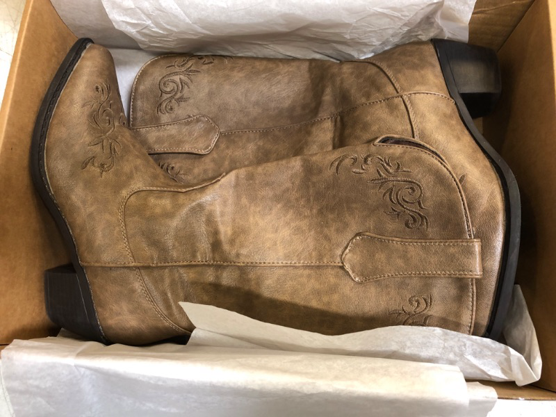 Photo 1 of Brown Cowboy Boots 7.5