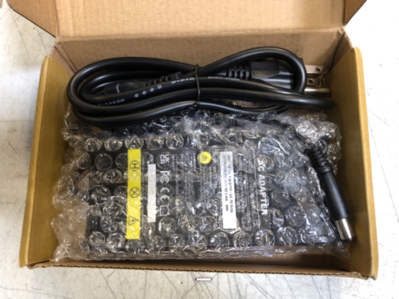 Photo 2 of 65W AC Power Charger Adapter Compatible with Dell E6420 E6430 E5430 E6320 E7440 E7450 PA-12 PA-2E Supply Cord