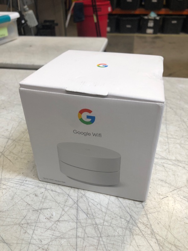 Photo 4 of Google Wifi - AC1200 - Mesh WiFi System - Wifi Router - 1500 Sq Ft Coverage - 1 pack One Pack