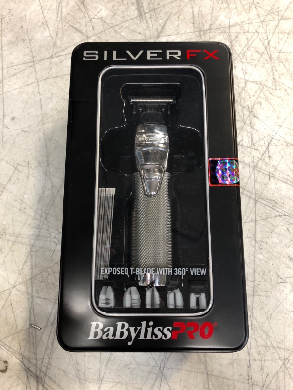 Photo 2 of Babyliss Pro Silver FX Trimmer