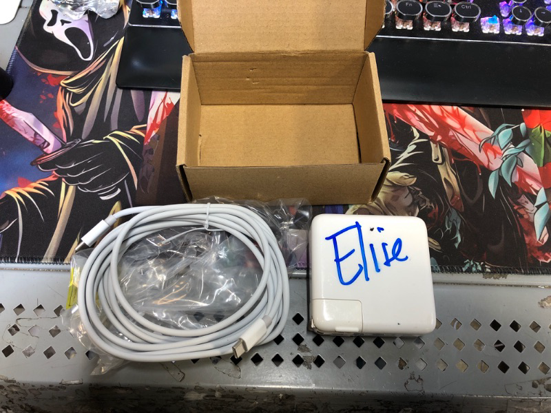 Photo 2 of +++USED, HAS WRITING ON PLUG, AND SLIGHTLY DIRTY+++ Mac Book Charger - 10ft 118W Mac Book Pro Charger, Mac Book Air Charger, USB C Charger Compatible for MacBook Pro 16 15 14 13 Inch, MacBook Air 15 13 Inch, Ipad, Samsung and All USB C Devices