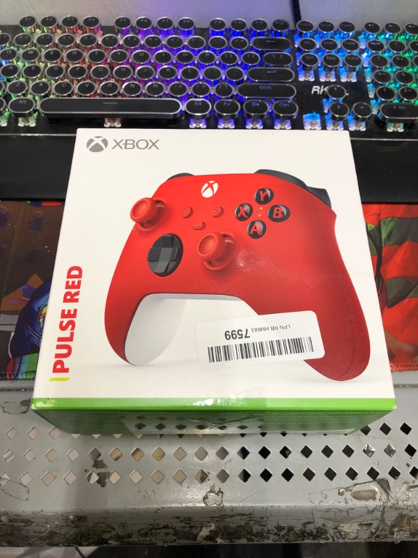 Photo 2 of **UNABLE TO TEST, MAY NOT WORK** Xbox Core Wireless Controller – Pulse Red