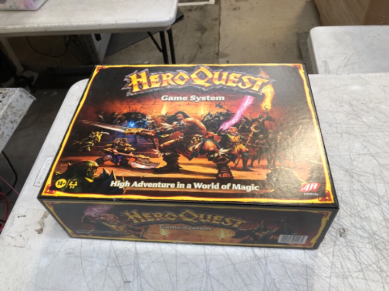 Photo 2 of Hasbro Gaming Avalon Hill HeroQuest Game System Tabletop Board Game,Immersive Fantasy Dungeon Crawler Adventure Game for Ages 14 and Up,2-5 Players