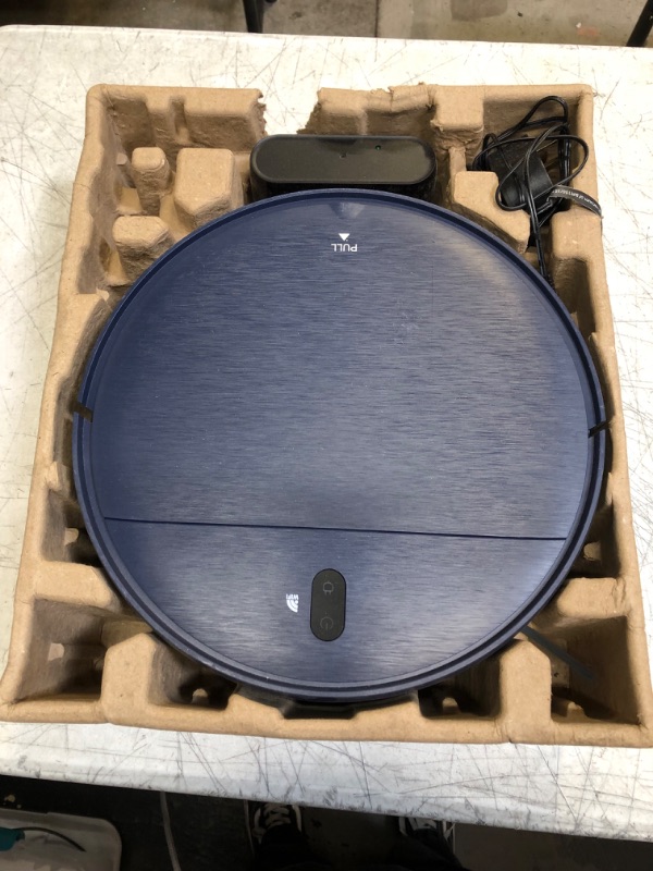 Photo 2 of ZCWA Robot Vacuum, Robot Vacuum Cleaner with WiFi/APP/Alexa, Automatic Self-Charging, Robot Vacuum and Mop Combo Perfect for Carpet, Hard-Floor and Pet Hair Lake Blue