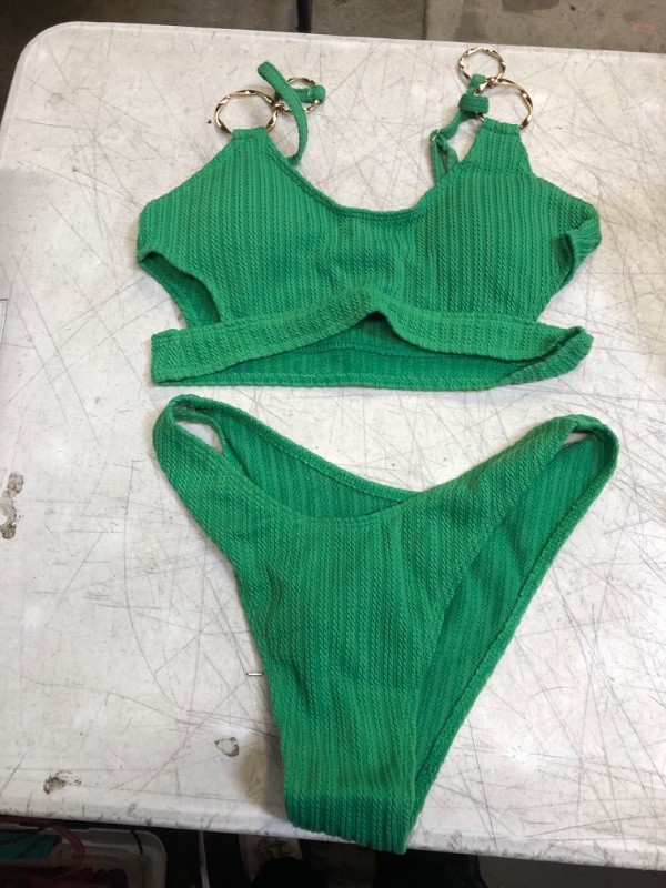 Photo 1 of Green Bikini Set Small 