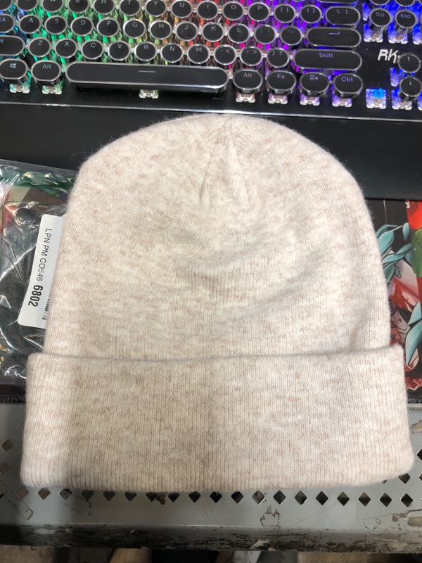 Photo 1 of BEIGE BEANIE 