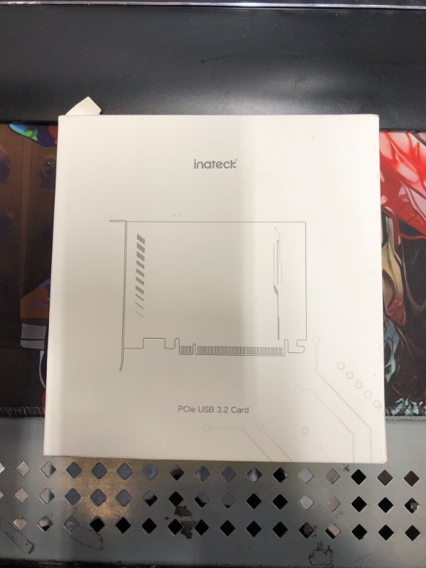 Photo 2 of Inateck Power Supply USB PCIe Card Total 16 Gbps Bandwidth, USB 3.2 Gen 2, with 8 USB Ports KU8212 Black