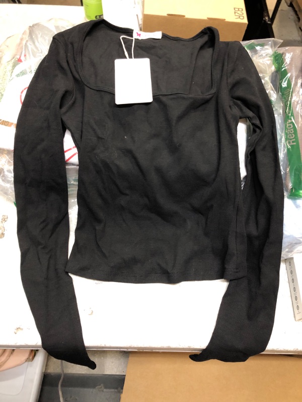 Photo 1 of DARONG LONG SLEEVE SHIRT (BLACK, M)