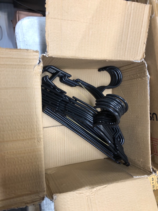 Photo 1 of 20 PACK BLACK HANGERS