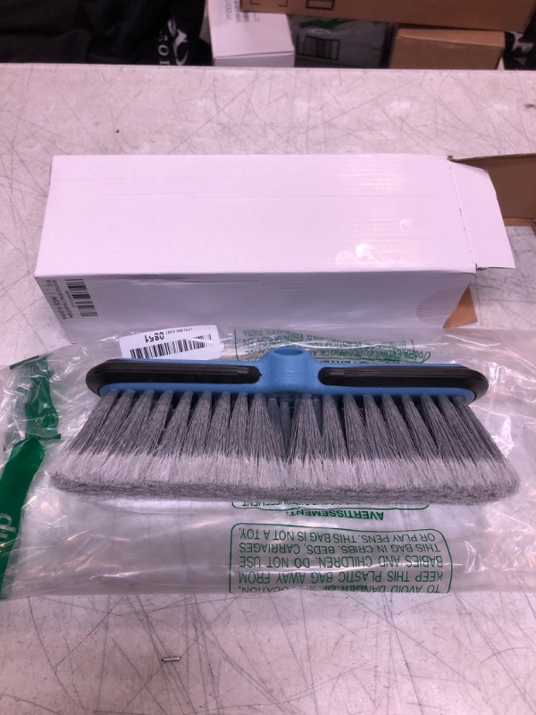 Photo 2 of GIANT BEAR Soft Bristle car wash Brush Head (10"), Streamlined, Non-damaging, Scratch-Free, fits Standard Acme 3/4" trapezoidal Threads for car/Truck/Deck/SUV/Household Cleaning.