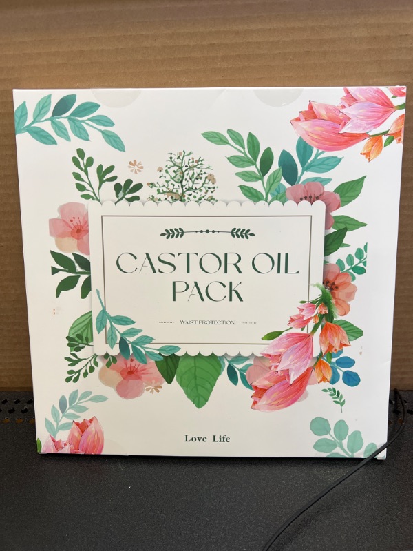 Photo 2 of 3PCS Castor Oil Pack,Castor Oil Pack wrap Organic Cotton,Castor Oil wrap,Castor Oil Compress wrap Reusable,Castor Oil Pads?Oil-Free?20.5×11in