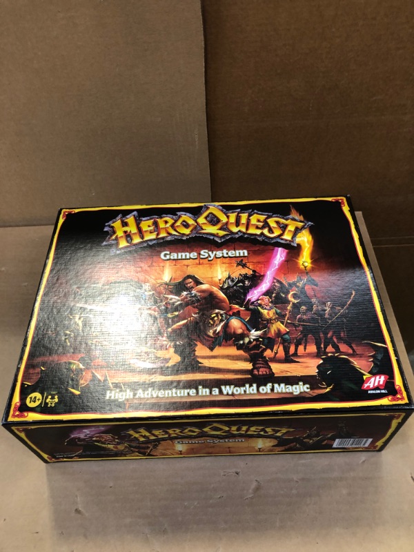 Photo 2 of Hasbro Gaming Avalon Hill HeroQuest Game System Tabletop Board Game,Immersive Fantasy Dungeon Crawler Adventure Game for Ages 14 and Up,2-5 Players