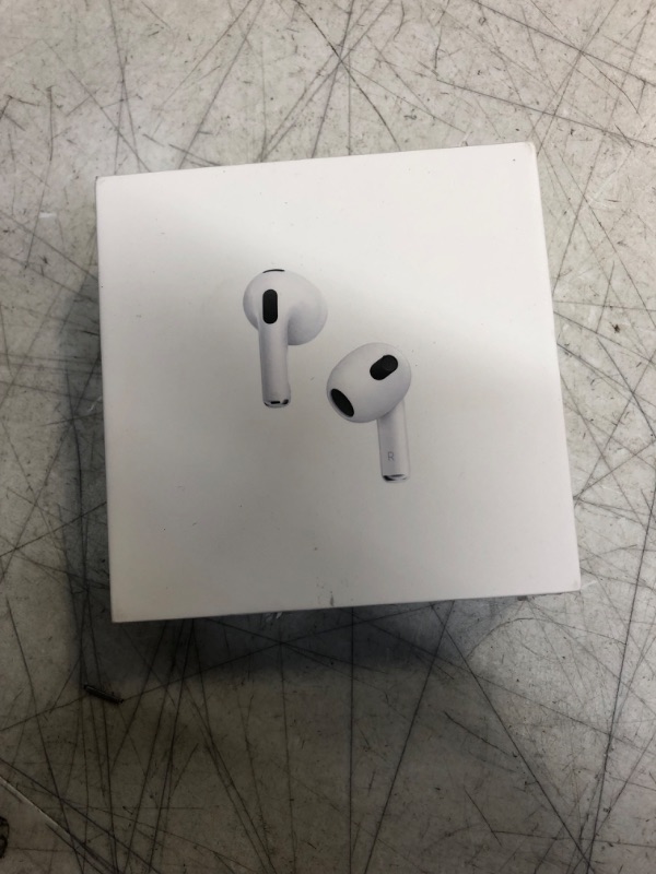 Photo 2 of Apple AirPods with Lightning Charging Case (3rd Generation)