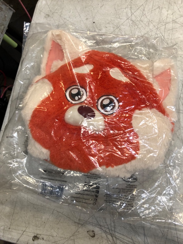 Photo 2 of Disney and Pixar Turning Red Meilin Lee Reversible 11-inch Plushie Character Head, Officially Licensed Kids Toys for Ages 3 Up by Just Play