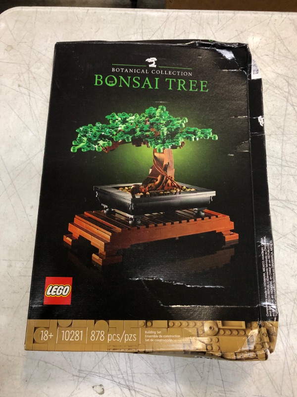 Photo 2 of LEGO Icons Bonsai Tree Building Set 10281 - Featuring Cherry Blossom Flowers, DIY Plant Model for Adults, Creative Gift for Home Décor and Office Art, Botanical Collection Design Kit