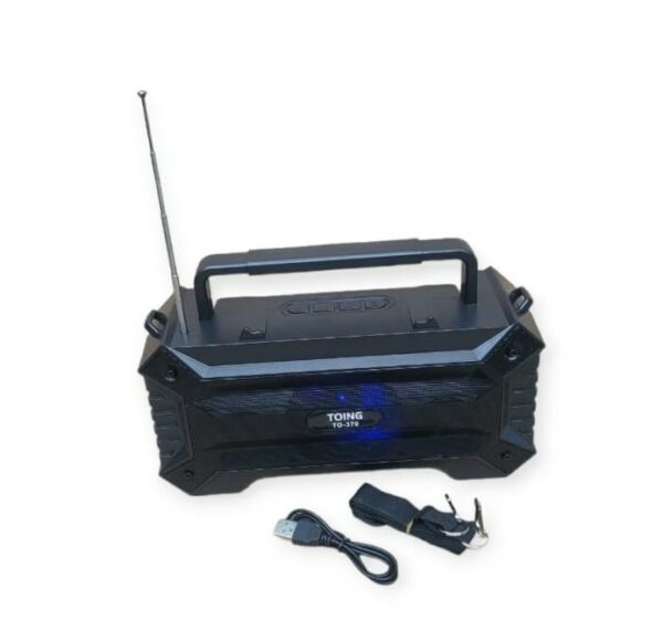 Photo 1 of TO-370 Toing 10W Solar Powered Bluetooth Speaker Built In Microphone,1500Mah Battery
