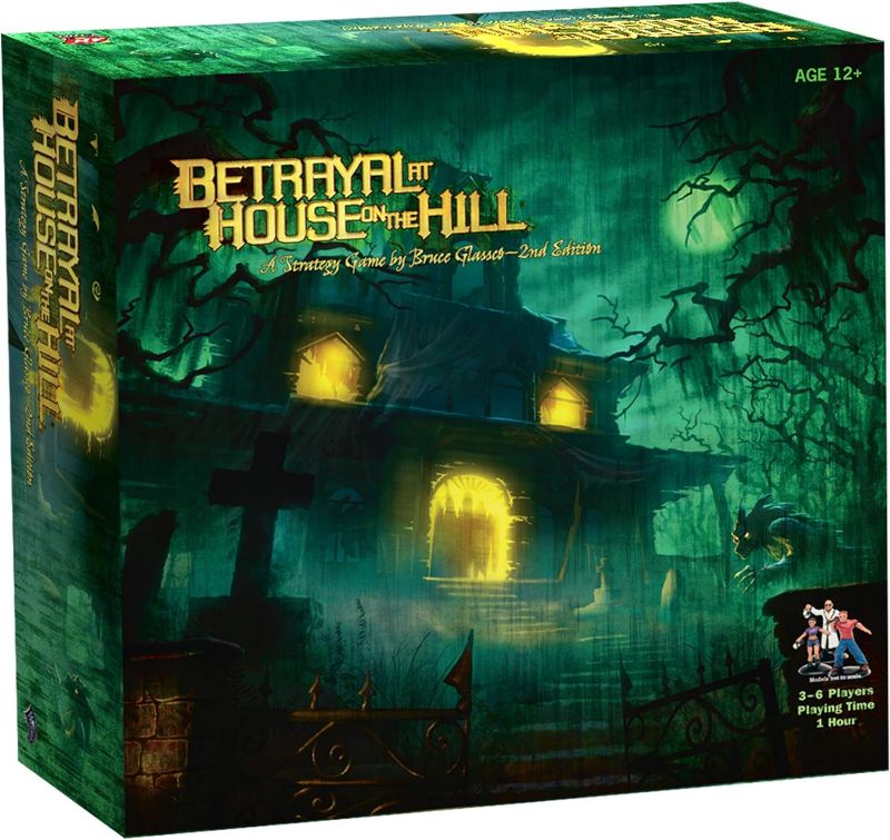 Photo 1 of  +++SEALED++ Avalon Hill Betrayal at House on the Hill, Green
