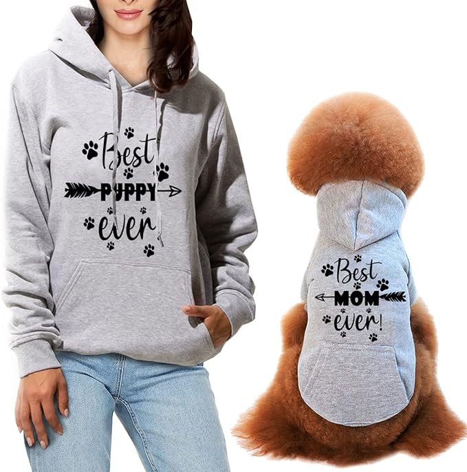Photo 1 of Dog Hoodie Matching Dog and Owner Clothes Owner and Pet Shirts are Sold Separately XX-Large
