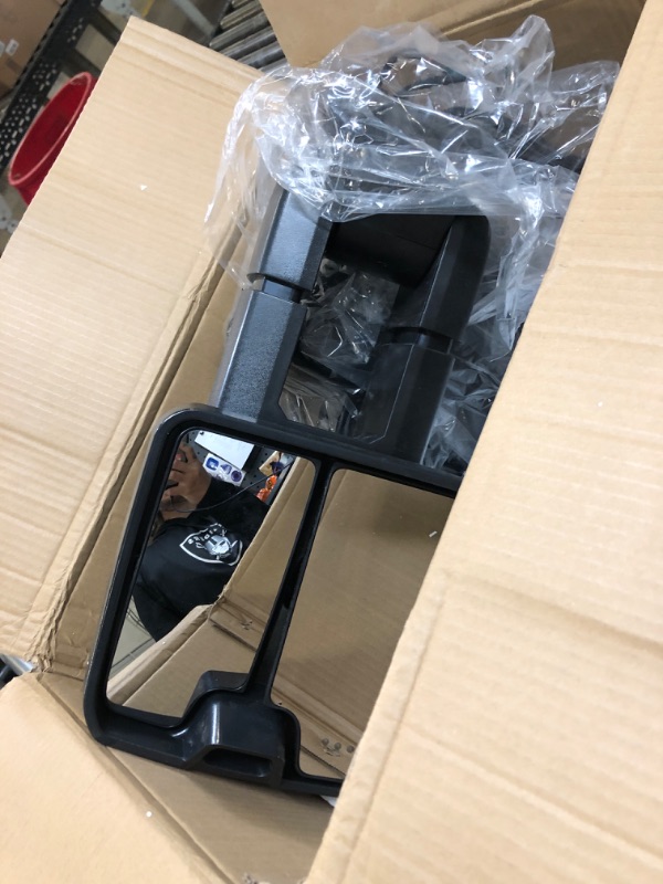 Photo 1 of ASTOU Towing Mirrors Fit for Cadillac for Chevy for GMC Escalade Silverado Sierra 2003-2007 Replace