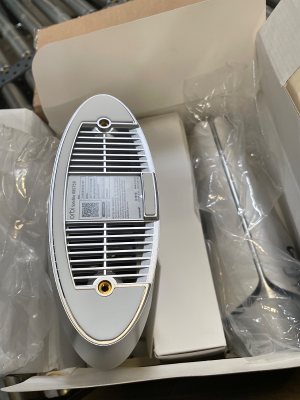 Photo 1 of NETGEAR Orbi WiFi 6 Cable Modem Router + Satellite Extender, AX4200, Covers 5000 sq. ft., 40+ Devices 2-Pack