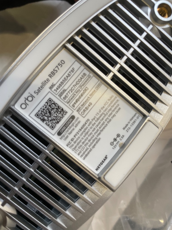 Photo 1 of NETGEAR Orbi WiFi 6 Cable Modem Router + Satellite Extender, AX4200, Covers 5000 sq. ft., 40+ Devices 2-Pack