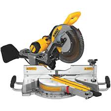 Photo 1 of 15 Amp Corded 12 in. Double Bevel Sliding Compound Miter Saw, Blade Wrench and Material Clamp


