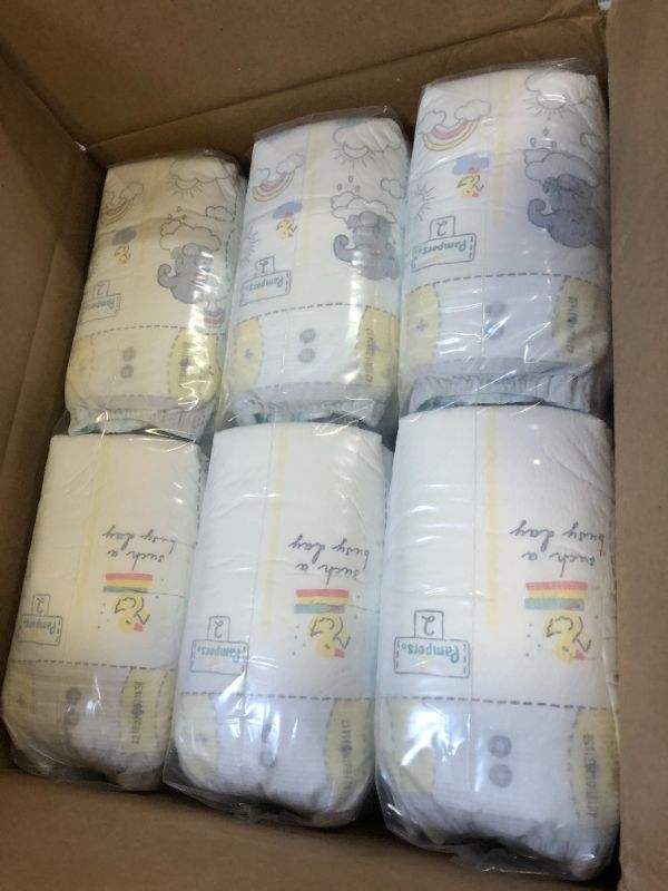 Photo 2 of Pampers Swaddlers Disposable Diapers - Size 2 - 186ct
