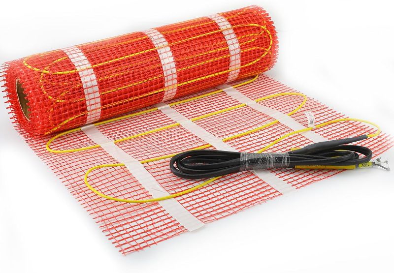 Photo 1 of  HEATIT Warmmat Electric Radiant Self-adhesive Floor Heat Heating System