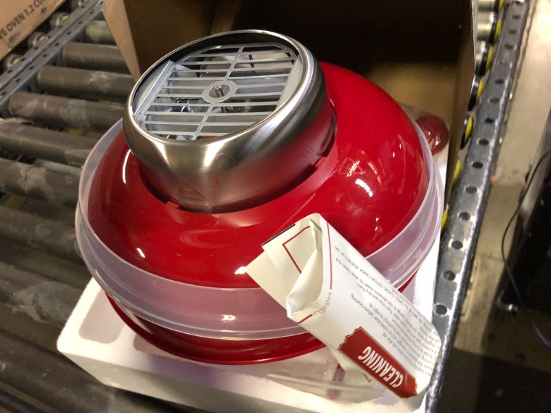 Photo 1 of Cotton Candy Machine Kit - Red Retro Cotton Candy Maker, Effortless Home Sugar Candy Maker Machine with Comprehensive User-Friendly Guide, Ideal for Parties & Fun Gatherings