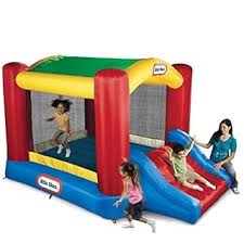 Photo 1 of Little Tikes Shady Jump n Slide Outdoors Inflatable Bounce House