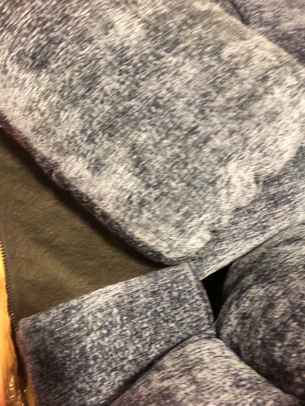 Photo 1 of blue reclining sofa chair