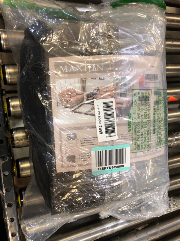 Photo 1 of MAXIJIN 8 Pieces Recliner Sofa Covers, Stretch Velvet Reclining Couch Covers for 3 Cushion Furniture Covers, Thick, Soft, Washable Reclining Sofa Slipcovers (Sofa Recliner, Dark Coffee)