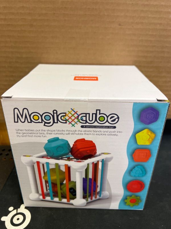 Photo 1 of Land Cute & BPA Free Sensory Baby Activity Toy for Boys and Girls – Sensory Toys for Toddlers 1-3 Age – Kids Creative Skill, Fine Finger Skills & Hand-Eye Coordination