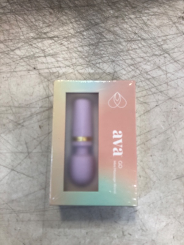 Photo 2 of Ava Vibrator Wand Sex Toys [Clit Stimulator Vibrators] Vibrator for Woman | Sex Toy | Gifts for Women | 20 Patterns & 8 Speeds of Pleasure | Quiet & Small | Adult Sex Toys -Mini GO -Purple Mini GO Purple