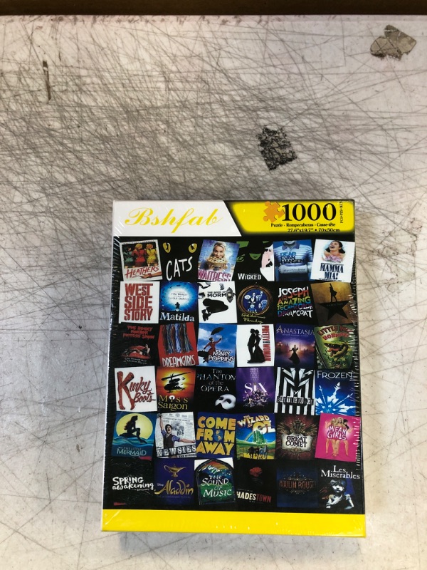 Photo 1 of 1000 Pieces Jigsaw Puzzle for Adults Puzzles Premium Quality Jigsaw Puzzle Intense Colors and High Definition Printing Hobby Puzzles Toy 27.6 x 19.7 inch
