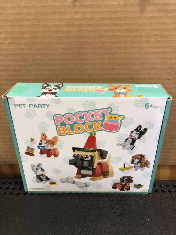 Photo 2 of 6Packs Party Favors for Kids, 773PCS Animals Building Blocks Sets, Mini Building Blocks for Christmas Birthday Gifts, Prizes for Kids Classroom, Stocking Stuffers,Goodie Bags for Kids 6+