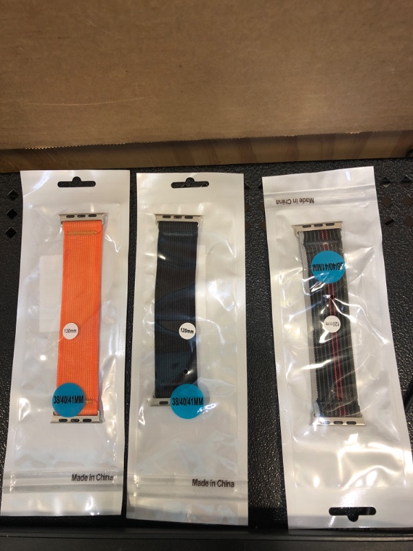 Photo 1 of apple watch band   3 pcs different syles   size 38/40/41 mm 