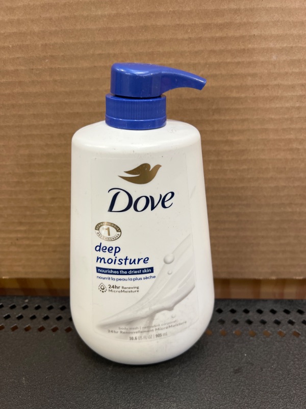 Photo 2 of Dove Beauty Deep Moisture Nourishes the Driest Skin Body Wash Pump - 30.6 fl oz