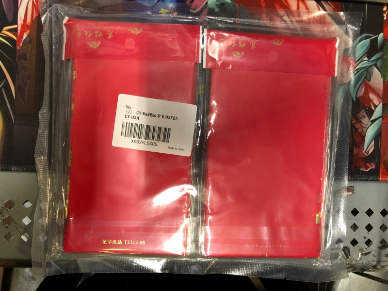 Photo 2 of 36PCS Chinese Red Envelopes, Chinese New Year Hong Bao Packet Red Gold Lucky Money Pockets 6.6x3.5 Inch for New Year Spring Festival Wedding Birthday Supplies 36Pcs, Option 5