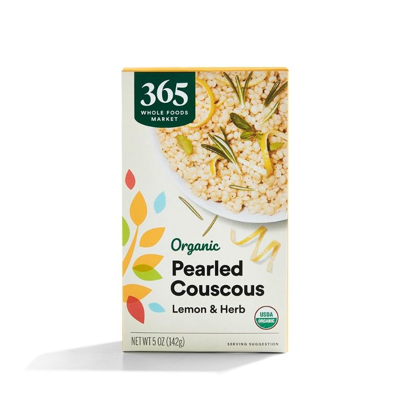 Photo 1 of ++PACK OF 4++ 365 by Whole Foods Market, Organic Lemon And Herb Pearled Couscous, 5 Ounce