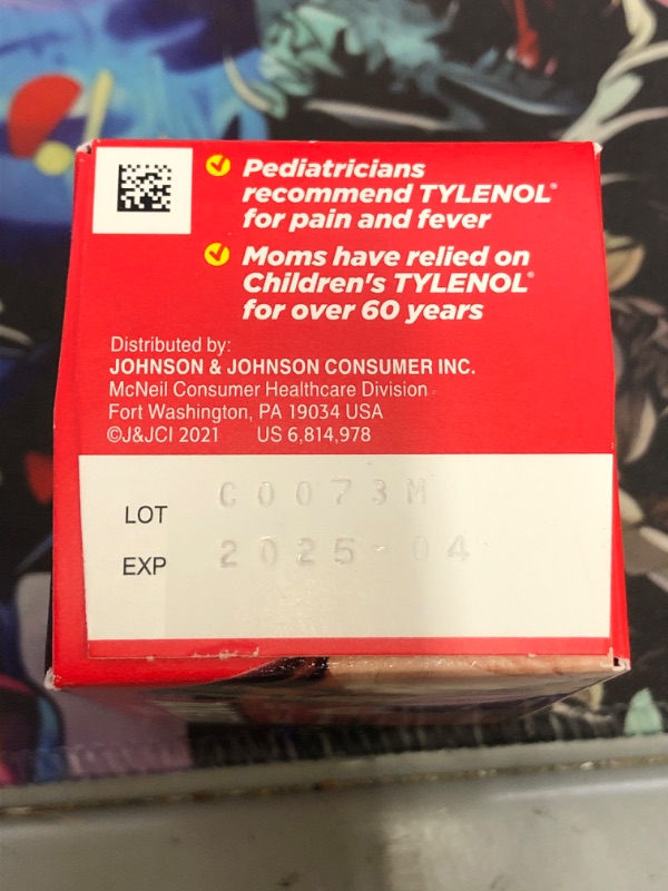 Photo 3 of Children's Tylenol Chewables, 160 mg Acetaminophen for Pain & Fever Relief, Grape,2 * 24 ct (48 Ct)