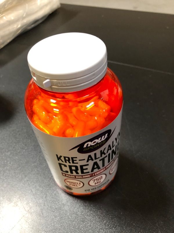 Photo 1 of Now Foods Kre-Alkalyn Creatine - 240 Capsules 03 2027