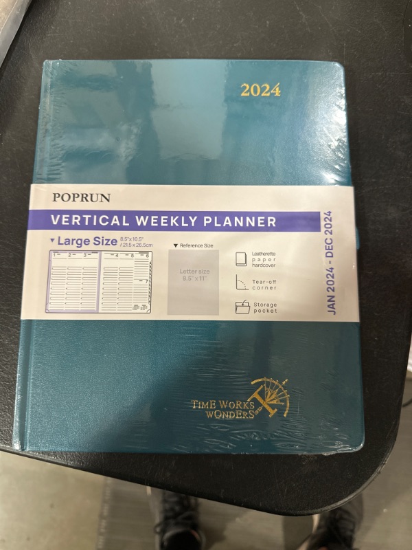Photo 1 of 2024 VERTICAL WEEKLY PLANNER