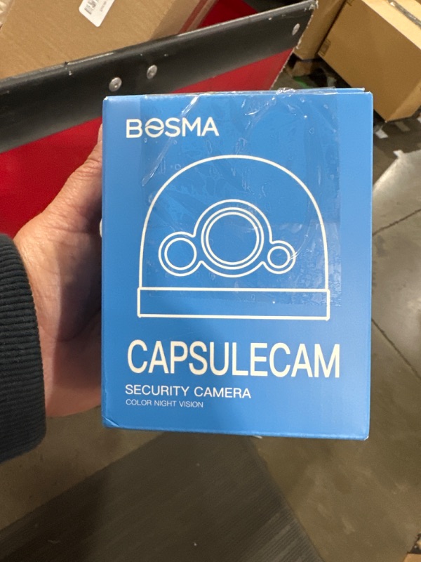 Photo 2 of Bosma 851781007517 CapsuleCam-S 1080p Full HD Indoor Wi-Fi Smart Security Camera