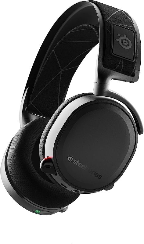 Photo 1 of SteelSeries Arctis 7 - Lossless Wireless Gaming Headset with DTS Headphone: X v2.0 Surround - for PC and PlayStation 4 - Black 