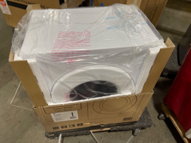 Photo 4 of 2.6 cu. ft. White Compact Electric Dryer
