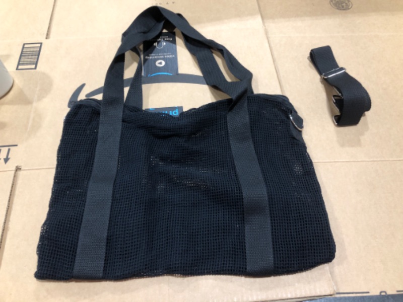 Photo 1 of MESH BEACH POOL TOTE BLK BAG WITH STRAP