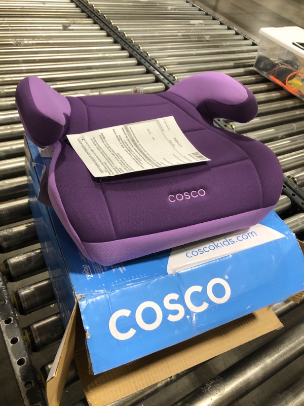 Photo 2 of Cosco Topside Booster Car Seat - Easy to Move, Lightweight Design (Grape)