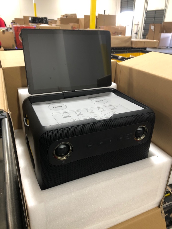 Photo 1 of 2024 Smart Karaoke Machine for Adults - with Lyrics Display, 64GB Karaoke Tablet, 2 Wireless Mics, Professional Karaoke System