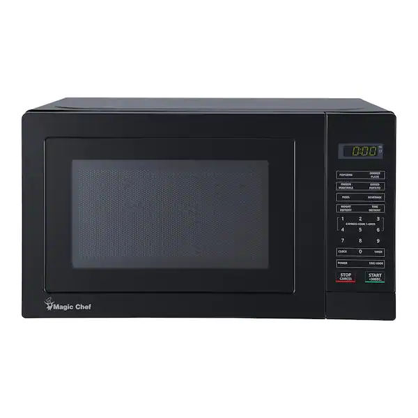 Photo 1 of 0.7 cu. ft. 700-Watt Countertop Microwave in Black